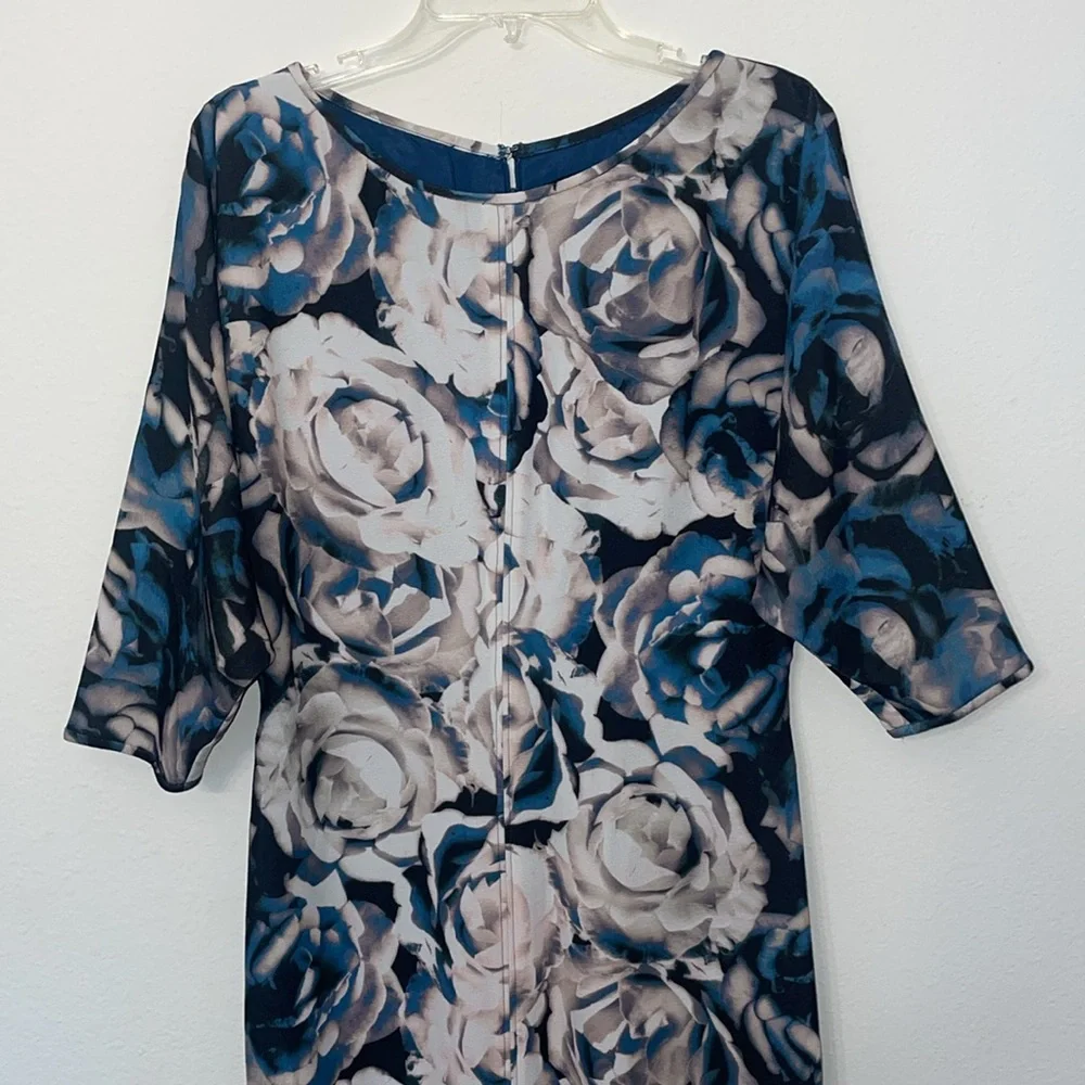 Black Halo Floral Sheath Dress - Picture 5 of 9